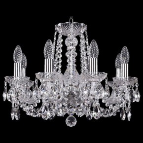Подвесная люстра Bohemia Ivele Crystal 1402 1402/8/160/Ni в Покачах - pokachi.mebel24.online | фото