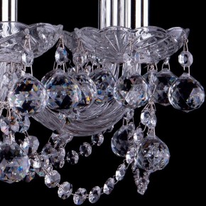 Подвесная люстра Bohemia Ivele Crystal 1402 1402/8/195/Ni/Balls в Покачах - pokachi.mebel24.online | фото 3