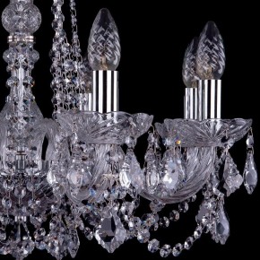 Подвесная люстра Bohemia Ivele Crystal 1402 1402/8/195/Ni/Leafs в Покачах - pokachi.mebel24.online | фото 2