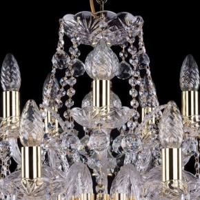 Подвесная люстра Bohemia Ivele Crystal 1411 1411/10+5/240/G/Balls в Покачах - pokachi.mebel24.online | фото 4