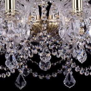 Подвесная люстра Bohemia Ivele Crystal 1411 1411/10+5/240/G/Leafs в Покачах - pokachi.mebel24.online | фото 3