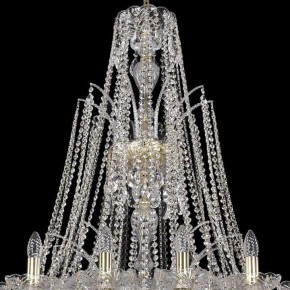 Подвесная люстра Bohemia Ivele Crystal 1411 1411/20/400/XL-120/G в Покачах - pokachi.mebel24.online | фото 4