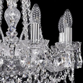 Подвесная люстра Bohemia Ivele Crystal 1411 1411/8/160/Ni в Покачах - pokachi.mebel24.online | фото 2