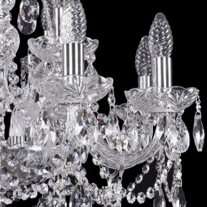 Подвесная люстра Bohemia Ivele Crystal 1411 1411/8+4/195/Ni в Покачах - pokachi.mebel24.online | фото 2