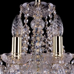 Подвесная люстра Bohemia Ivele Crystal 1413 1413/10/165/G/Leafs в Покачах - pokachi.mebel24.online | фото 4