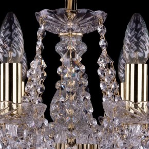 Подвесная люстра Bohemia Ivele Crystal 1413 1413/6/141/G/Leafs в Покачах - pokachi.mebel24.online | фото 4
