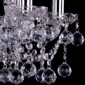 Подвесная люстра Bohemia Ivele Crystal 1413 1413/6/141/Ni/Balls в Покачах - pokachi.mebel24.online | фото 3
