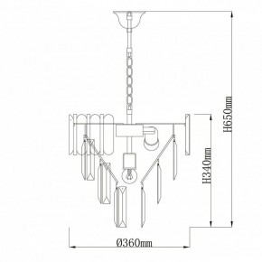 Подвесная люстра De City Бриз 35 111014205 в Покачах - pokachi.mebel24.online | фото 8