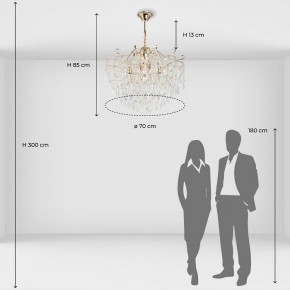 Подвесная люстра De City Бриз 38 111016006 в Покачах - pokachi.mebel24.online | фото 8