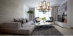 Подвесная люстра Divinare Porta 5933/01 LM-8 в Покачах - pokachi.mebel24.online | фото 4