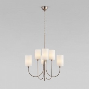 Подвесная люстра Eurosvet Abbey 60164/6 никель в Покачах - pokachi.mebel24.online | фото 2