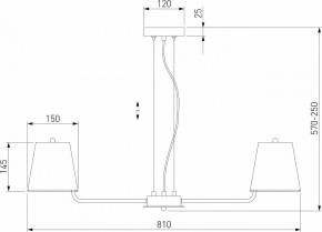 Подвесная люстра Eurosvet Amaretto 60155/8 хром в Покачах - pokachi.mebel24.online | фото 5