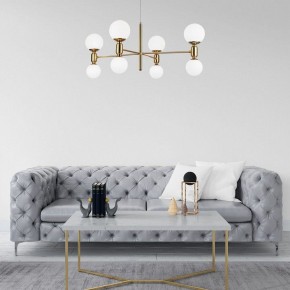 Подвесная люстра Eurosvet Bubble 30182/8 латунь в Покачах - pokachi.mebel24.online | фото 4