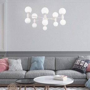 Подвесная люстра Eurosvet Bubble 30182 белый в Покачах - pokachi.mebel24.online | фото 4