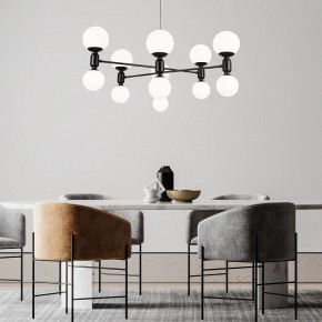 Подвесная люстра Eurosvet Bubble 30182 черный в Покачах - pokachi.mebel24.online | фото 3