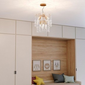 Подвесная люстра Eurosvet Claire 60170/8 золото в Покачах - pokachi.mebel24.online | фото 4