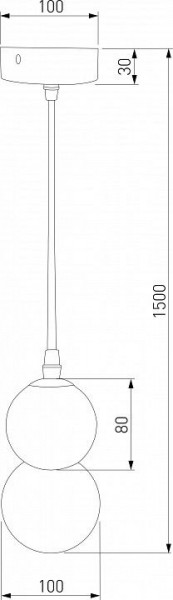 Подвесная люстра Eurosvet Polar 50250/1 LED серый в Покачах - pokachi.mebel24.online | фото 3