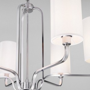 Подвесная люстра Eurosvet Purezza 60128/6 хром в Покачах - pokachi.mebel24.online | фото 5
