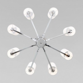 Подвесная люстра Eurosvet Purezza 60128/8 хром в Покачах - pokachi.mebel24.online | фото 4