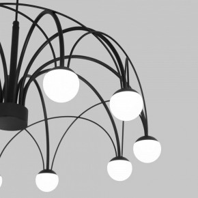 Подвесная люстра Eurosvet Ragno 90034/10 LED черный в Покачах - pokachi.mebel24.online | фото 6
