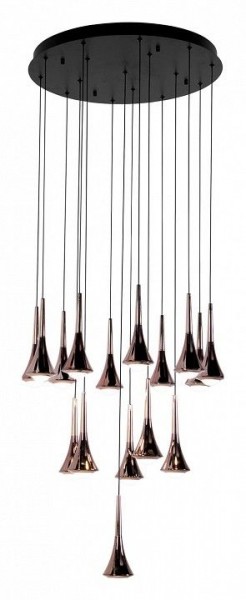 Подвесная люстра Favourite Tolva 4292-16P в Покачах - pokachi.mebel24.online | фото