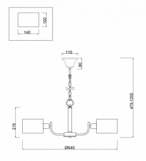 Подвесная люстра Freya Anita FR5012PL-05CH в Покачах - pokachi.mebel24.online | фото 4