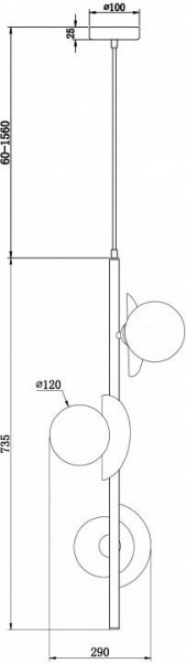 Подвесная люстра Freya Sepia FR5391PL-03CFL в Покачах - pokachi.mebel24.online | фото 6