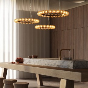 Подвесная люстра Maytoni Ambre MOD331PL-L32BS3K в Покачах - pokachi.mebel24.online | фото 3
