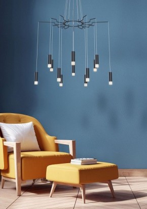 Подвесная люстра Maytoni Davida MOD035PL-12B в Покачах - pokachi.mebel24.online | фото 4