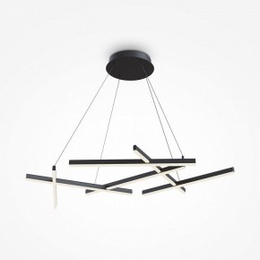 Подвесная люстра Maytoni Line MOD016PL-L80BK в Покачах - pokachi.mebel24.online | фото 2