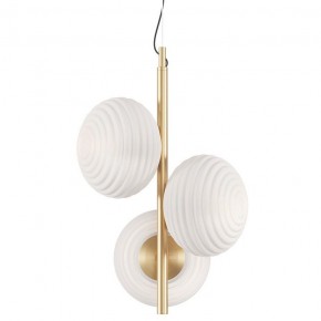 Подвесная люстра Maytoni Reels MOD268PL-03G в Покачах - pokachi.mebel24.online | фото