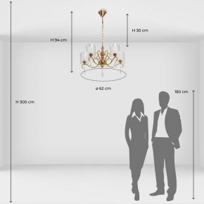 Подвесная люстра MW-Light Эллегия 8 303012505 в Покачах - pokachi.mebel24.online | фото 7