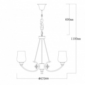 Подвесная люстра MW-Light Палермо 27 386017706 в Покачах - pokachi.mebel24.online | фото 9