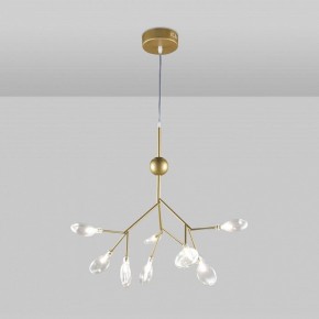 Подвесная люстра Natali Kovaltseva GRACE ll GRACE 75554/9С GOLD SATIN в Покачах - pokachi.mebel24.online | фото 3