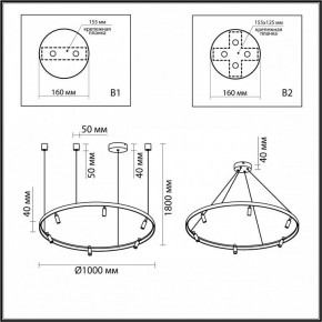Подвесная люстра Odeon Light Fonda 4317/93L в Покачах - pokachi.mebel24.online | фото 6