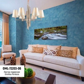 Подвесная люстра Omnilux Porlezza OML-72203-06 в Покачах - pokachi.mebel24.online | фото 8