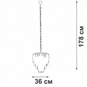 Подвесная люстра Vitaluce V58470 V58470-8/5 в Покачах - pokachi.mebel24.online | фото 4
