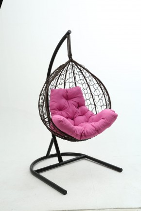Подвесное кресло Бароло (коричневый/розовый) в Покачах - pokachi.mebel24.online | фото