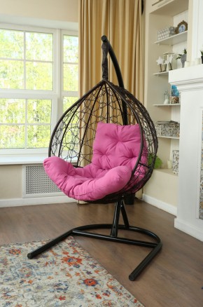 Подвесное кресло Бароло (коричневый/розовый) в Покачах - pokachi.mebel24.online | фото