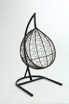 Подвесное кресло-кокон Бароло (коричневый/черный) в Покачах - pokachi.mebel24.online | фото 5