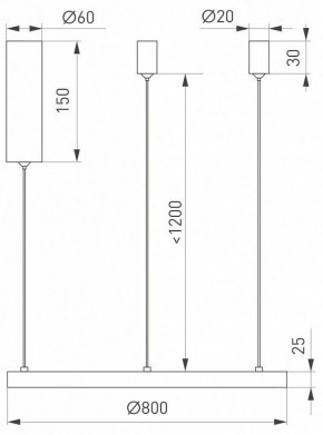 Подвесной светильник Arlight CONGO 046248 в Покачах - pokachi.mebel24.online | фото 4