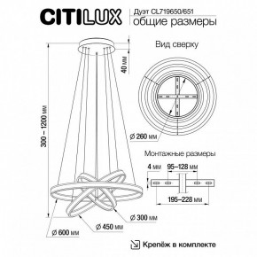 Подвесной светильник Citilux Дуэт CL719650 в Покачах - pokachi.mebel24.online | фото 9