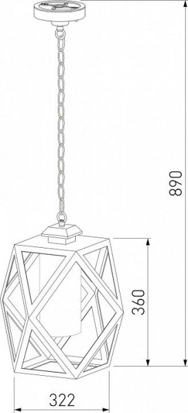 Подвесной светильник Elektrostandard Ambra a056233 в Покачах - pokachi.mebel24.online | фото 3