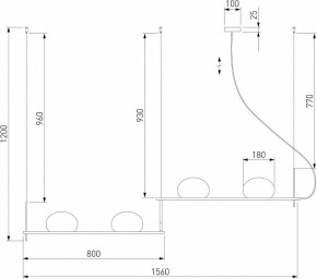 Подвесной светильник Eurosvet Stair 70145/4 белый в Покачах - pokachi.mebel24.online | фото 3