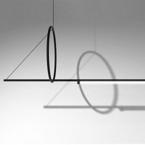 Подвесной светильник Imperiumloft Suspension Cercle Et Trait – Graphite Satine 40.1282-0 в Покачах - pokachi.mebel24.online | фото 3