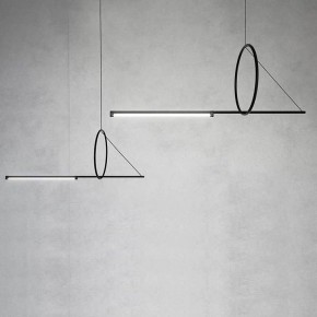 Подвесной светильник Imperiumloft Suspension Cercle Et Trait – Graphite Satine 40.1282-0 в Покачах - pokachi.mebel24.online | фото 4