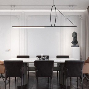 Подвесной светильник Imperiumloft Suspension Cercle Et Trait – Graphite Satine 40.1282-0 в Покачах - pokachi.mebel24.online | фото 6