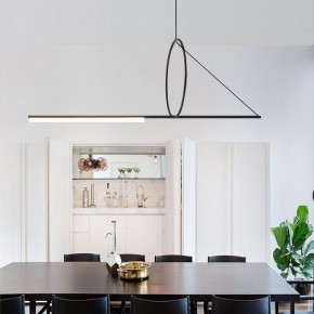 Подвесной светильник Imperiumloft Suspension Cercle Et Trait – Graphite Satine 40.1282-0 в Покачах - pokachi.mebel24.online | фото 7