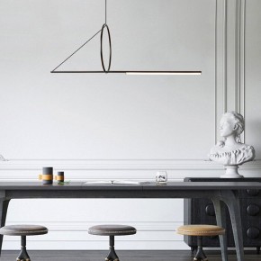 Подвесной светильник Imperiumloft Suspension Cercle Et Trait – Graphite Satine 40.1282-0 в Покачах - pokachi.mebel24.online | фото 8