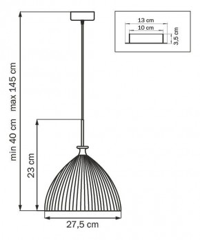 Подвесной светильник Lightstar Agola 810030 в Покачах - pokachi.mebel24.online | фото 2